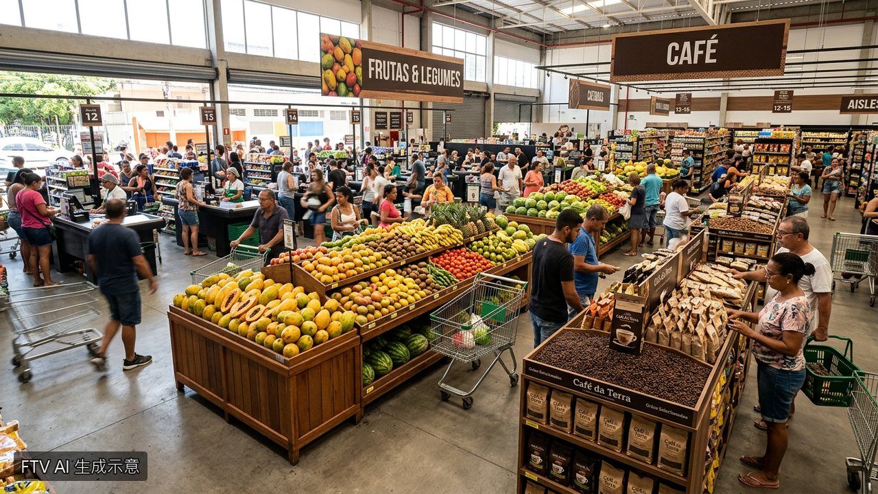 巴西通膨降溫至4.64% 食品與燃料價格下跌助攻