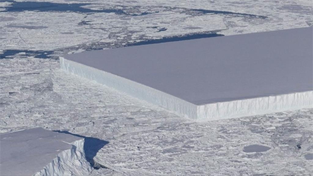 <em>NASA</em>拍到南極長方形冰山！網友瘋狂轉發