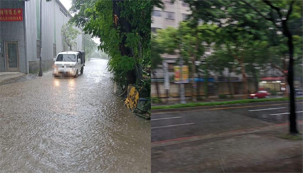 快新聞／雨不停！新北樹林、鶯歌積水　三鶯大橋出口路樹倒塌