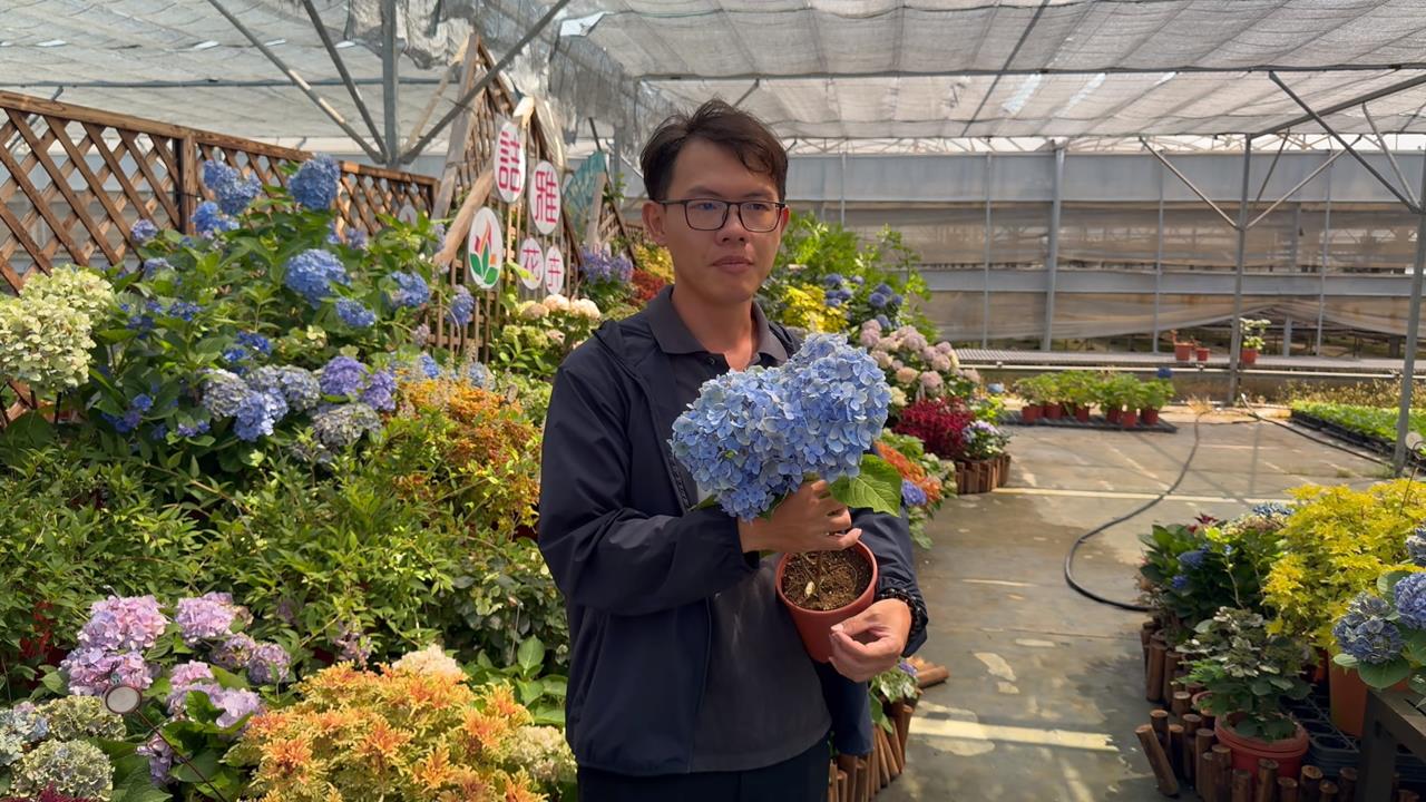 32歲花農十年磨一劍　吳承燁創新管理奪最高殊榮