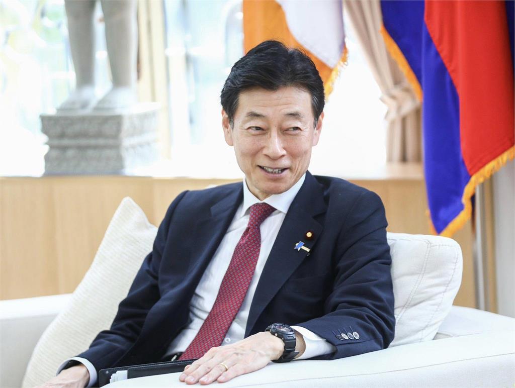 賴清德接見日本前經濟產業大臣　西村康稔：台灣有事等於世界有事