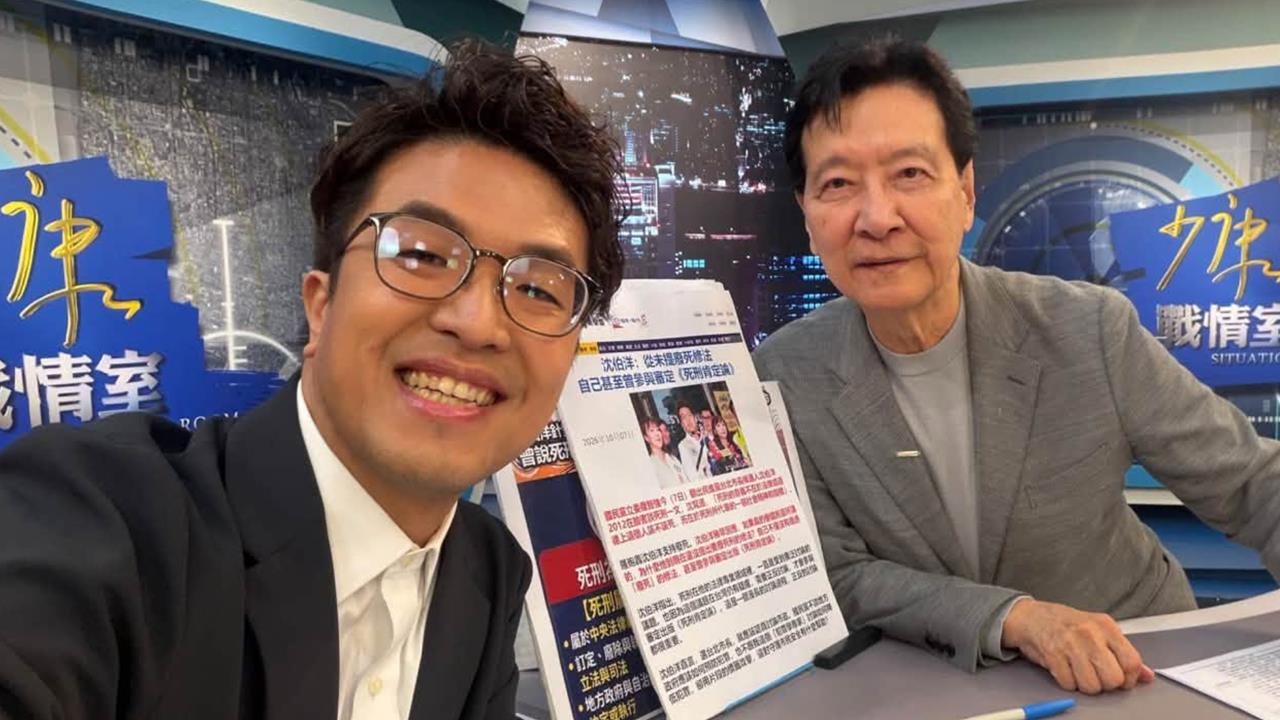 沈伯洋直衝趙少康節目「1打3」震撼反殺！九把刀「驚吐3字」全網嗨翻：客場變主場
