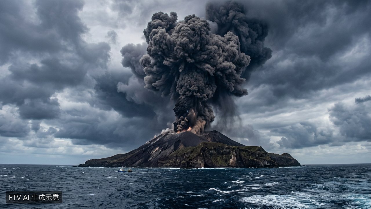 印尼喀拉喀托之子火山噴發 6座機場停飛逾300航班