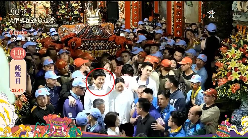 不怕重演去年被白沙媽無視窘境？傅崐萁夫妻站C位恭送大甲媽起駕