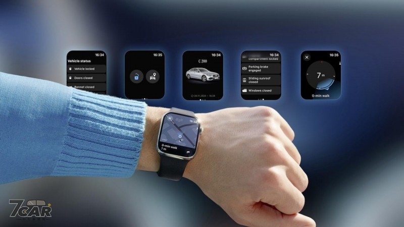 歐洲率先上線　Mercedes-Benz 推出 Apple Watch 專用遠端控制軟體