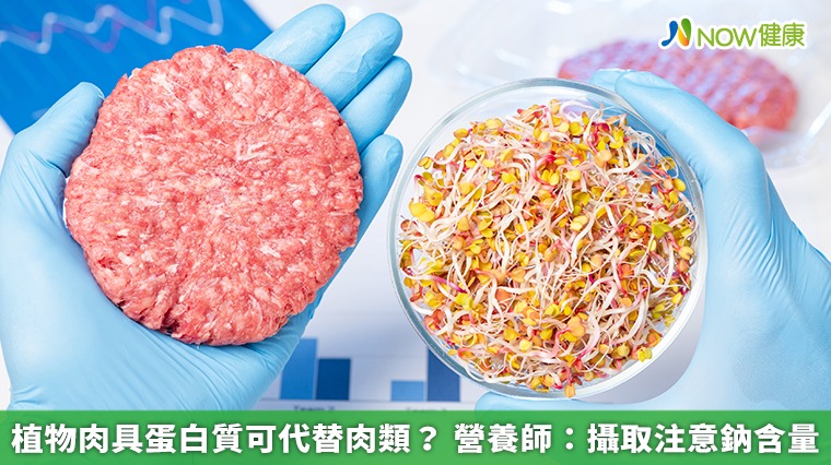 植物肉具蛋白質可代替肉類？營養師：攝取注意鈉含量
