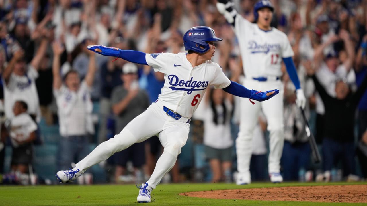 MLB(影)／道奇驚險晉級關鍵人物還有他！金慧成衝本壘「記得回馬槍」獲日媒大讚