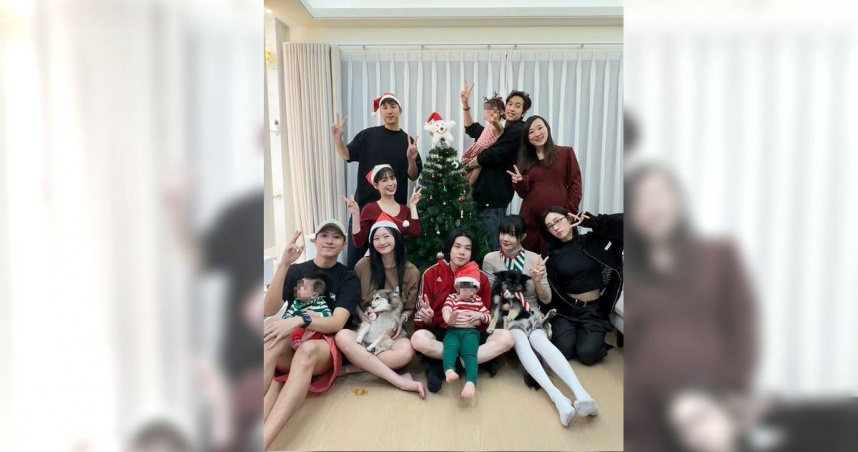 不倫風波後再掀話題！范姜彥豐聖誕曬照　昔日好友全到齊被解讀「選邊站」