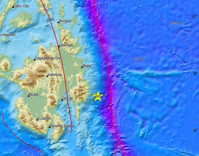 快新聞／菲律賓南部09:23規模6.2地震　震源深度60公里
