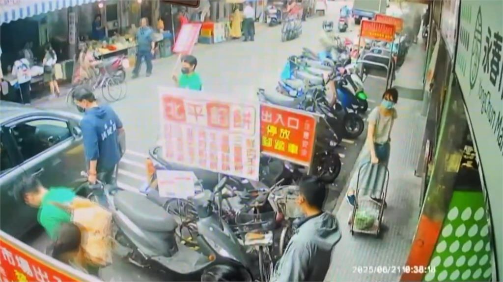 挺罷遭恐嚇？洪建益助理腳遭車輾　閩南郎汽車疑被破壞