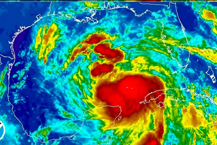 「內特」增為一級<em>颶風</em>  登陸路易斯安那州