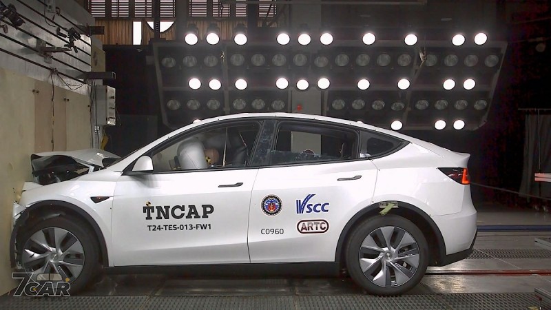 TNCAP 今年度第四批車型評等結果公佈：Tesla Model Y 與 Honda CR-V 皆獲 5 星滿分評等
