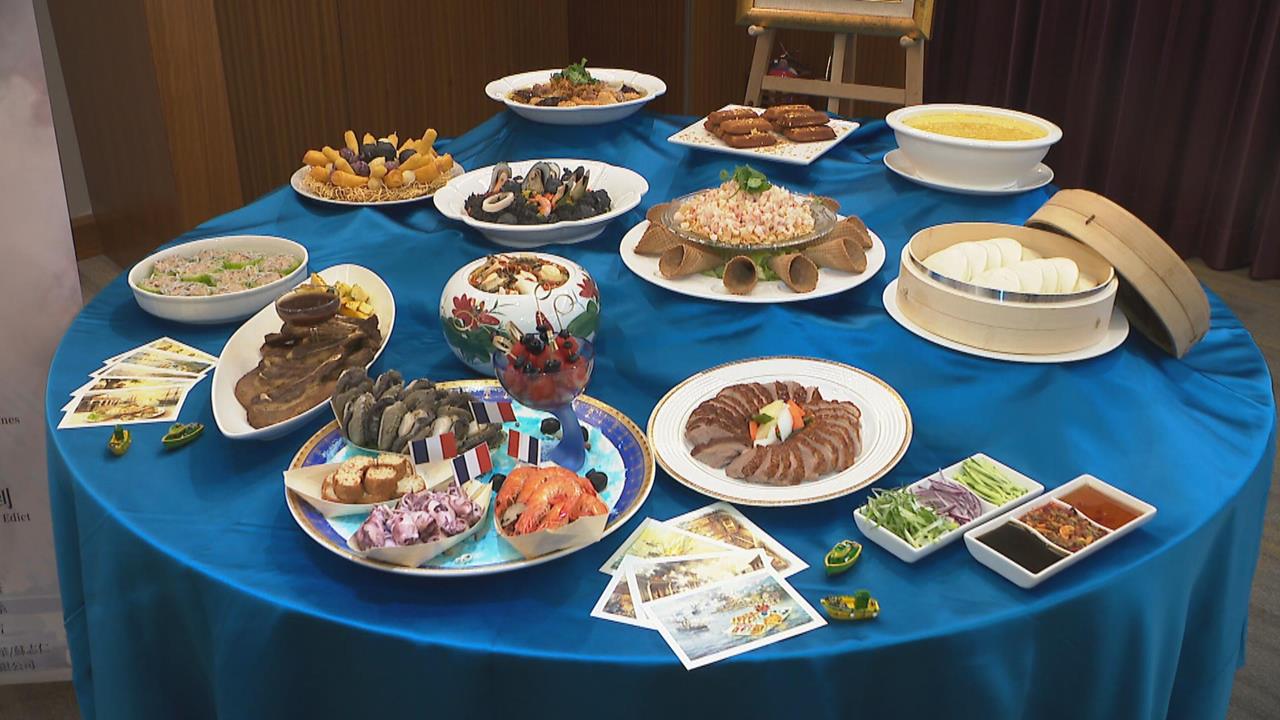 肥厚鮑魚、鮮甜蝦子四道海味　模擬法軍大砲擊「四艦連發」