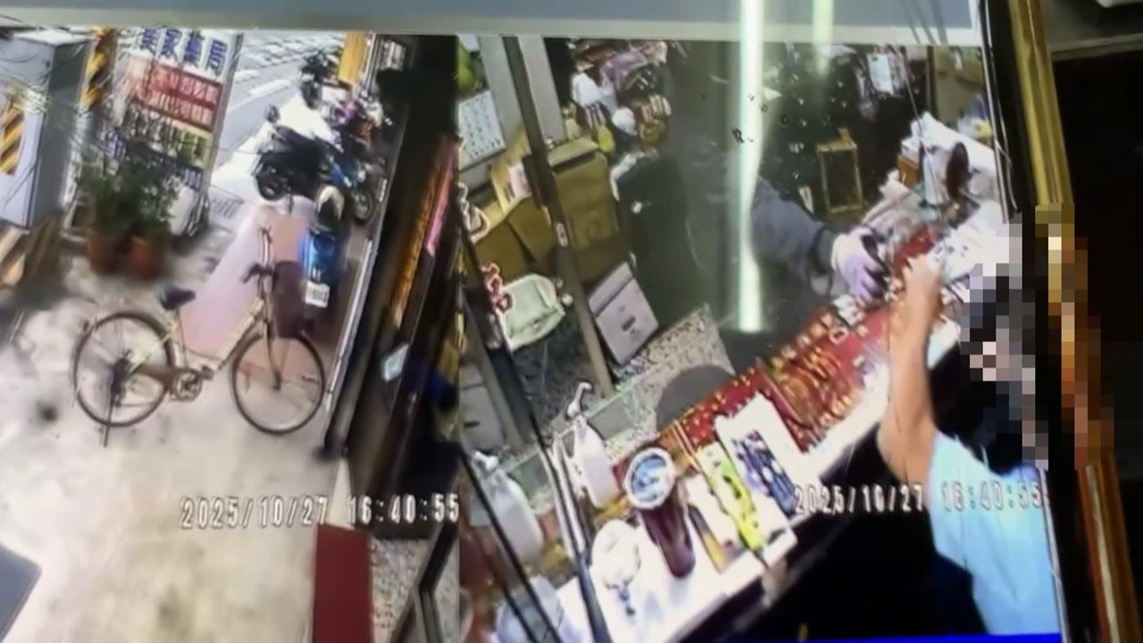 台南銀樓遭搶!嫌砸破玻璃搜刮13兩金飾 落網拒吐贓物流向