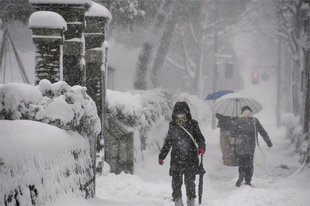 日本海沿岸下暴雪　新潟縣積雪量破80公分