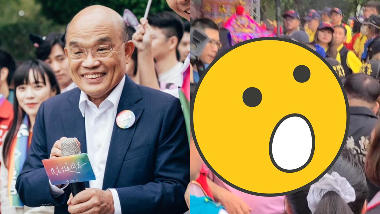 白沙屯「香燈腳阿北」竟是78歲蘇貞昌!「退休近況曝」做1事暖翻網:果然爸比