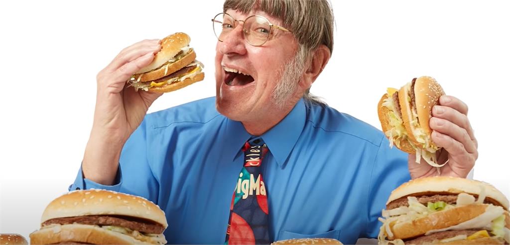 68歲大麥克狂粉吃32340個破世界紀錄！他激喊：剩餘人生也要吃