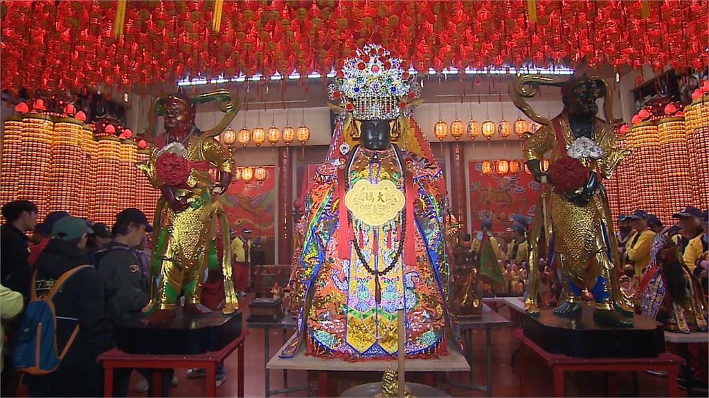 中部海線信仰中心浩天宮重建　媽祖入廟歸火