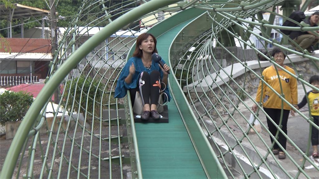 時空滑梯免費開放 登山街居民憂心受擾