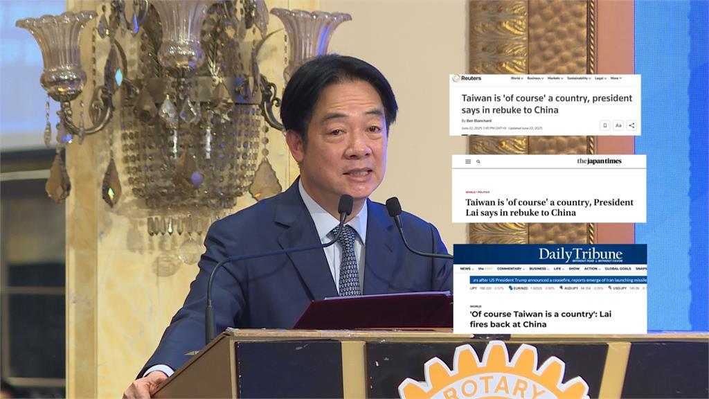 盧秀燕稱賴總統"個人史觀"惹議 綠開酸:國共有相同史觀