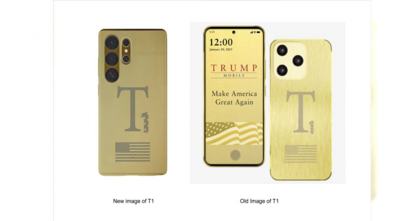 川普行動發布「新款T1手機」！號稱美國製造　專家：疑用三星P圖
