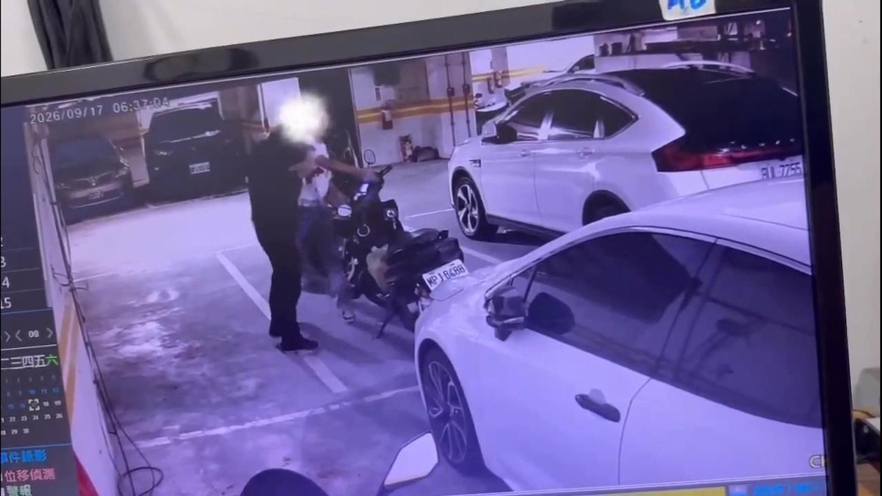 停車糾紛上演全武行！　基隆女騎士上班遭鄰居痛毆