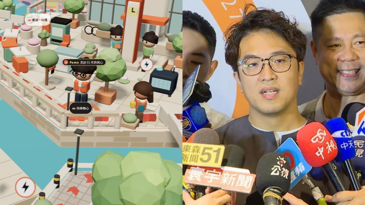 沈伯洋「政策島」紅到國外！日本作家轉發「巧遇撲馬」驚喜1幕　中國網紅狂讚：像動森