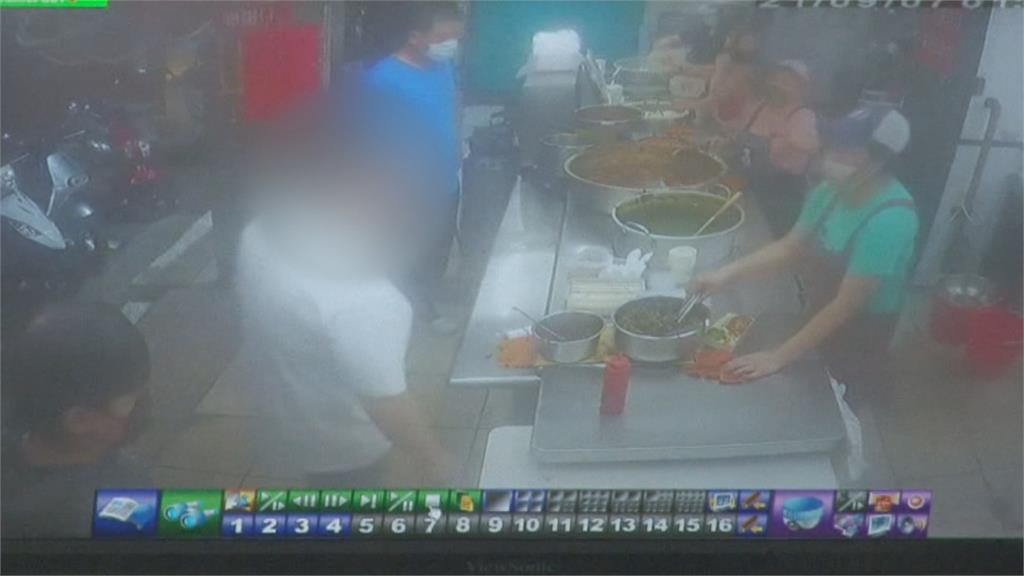 台中魯肉飯店沒賣鹹酥雞　「無罩」惡煞內用被拒竟冰的砸店