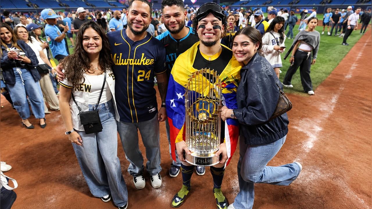 MLB(影)／世界大賽最感人一幕！弟弟奪MVP　10年前封王的哥哥激動相擁