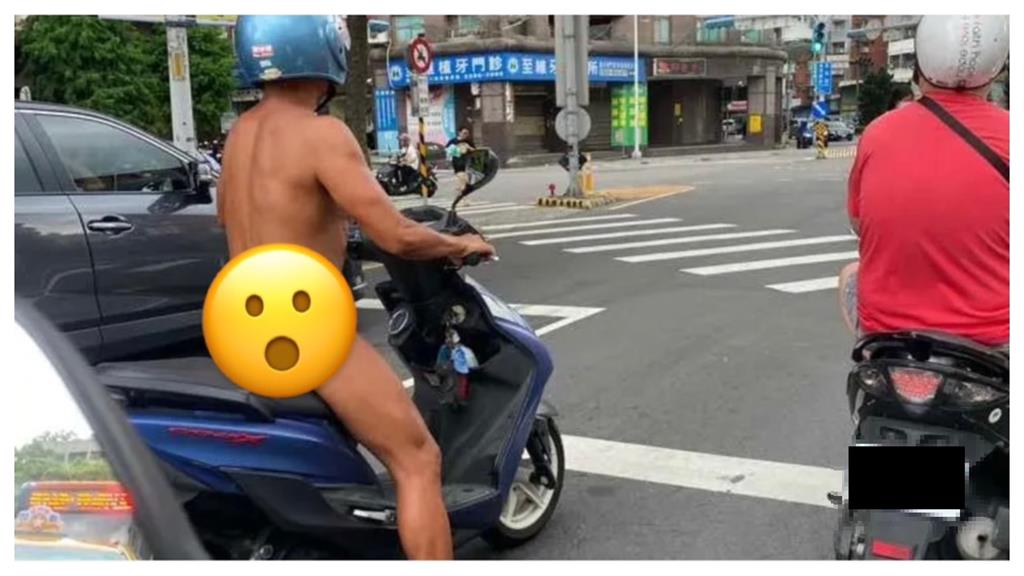 太熱受不了！阿北變身「三角褲騎士」　健壯身材網歪樓 ： 贏過一票年輕人