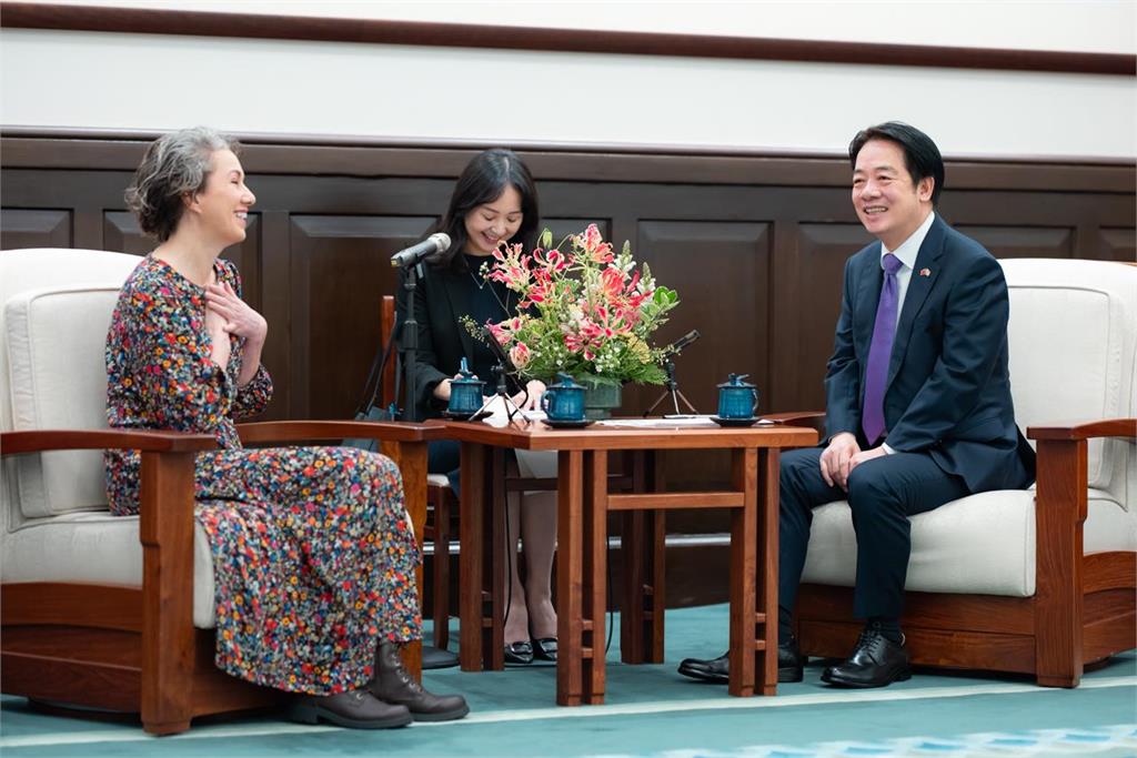 快新聞／拜會賴清德　台英國會小組主席：維護台灣主權是全世界共同利益