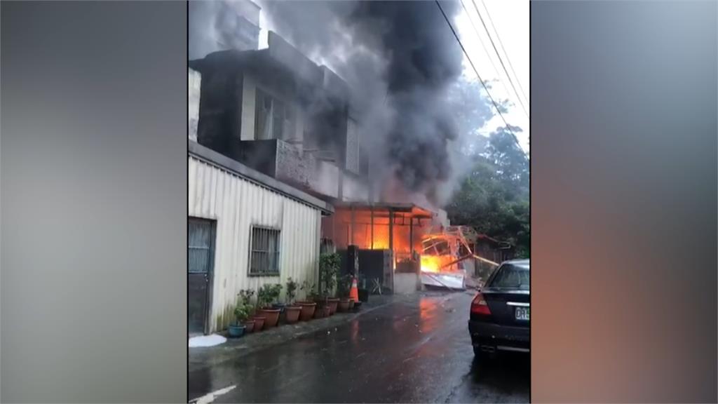 氣爆大火吞噬民宅 夫妻與8月嬰命喪火窟