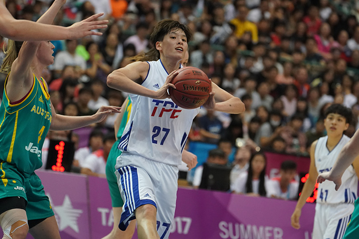 世大運》台灣女籃輸澳洲隊 進入銅牌戰