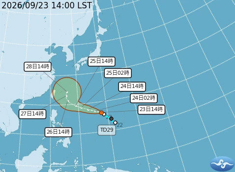 【一週天氣】舒力基週五恐增為中颱　週六北轉不排除侵台