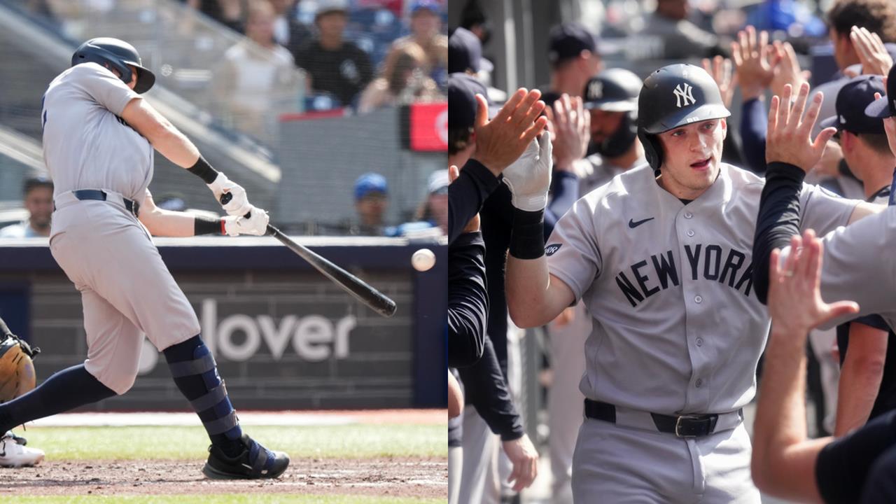 MLB(影)／終極道歉野球！萊斯9局失誤、10局開轟救回來　洋基大改棒次止3連敗