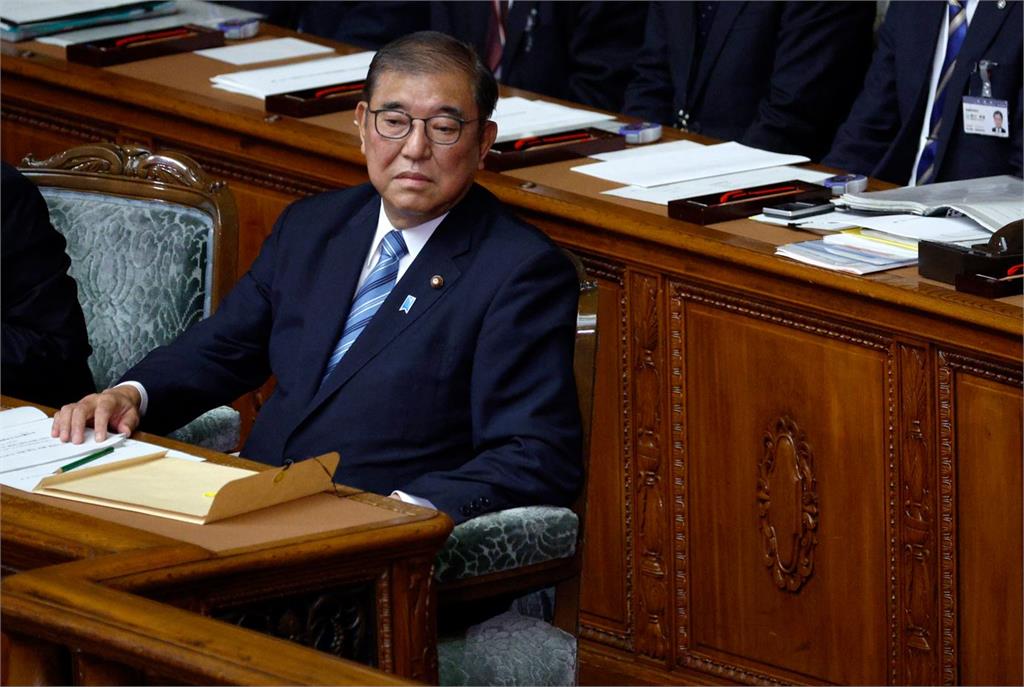 日相石破茂致中文賀詞　祝福蛇年行大運