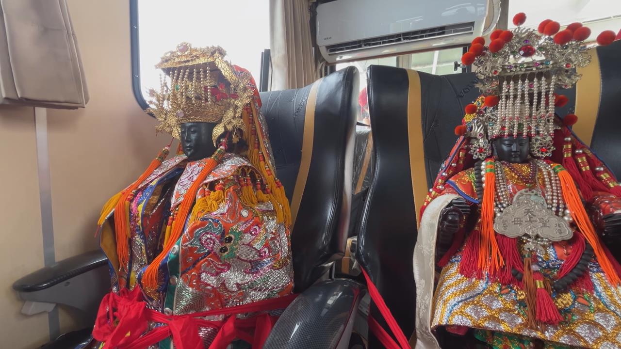兩尊媽祖巡航台中港！　浩天宮邀北港朝天宮祈福
