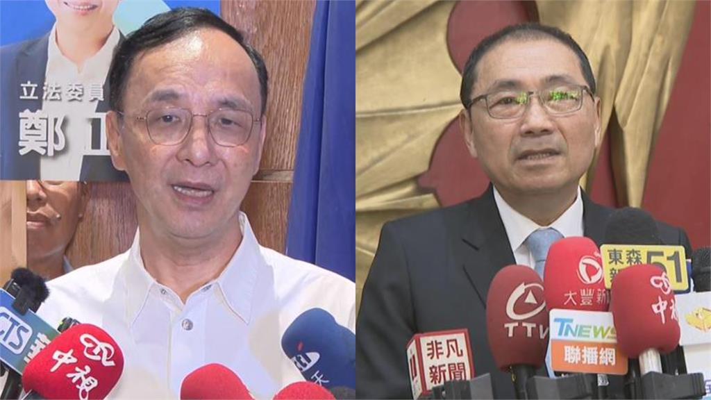被喊「不支持盧秀燕、韓國瑜」狂拱選藍黨主席！侯友宜親回15字表態了