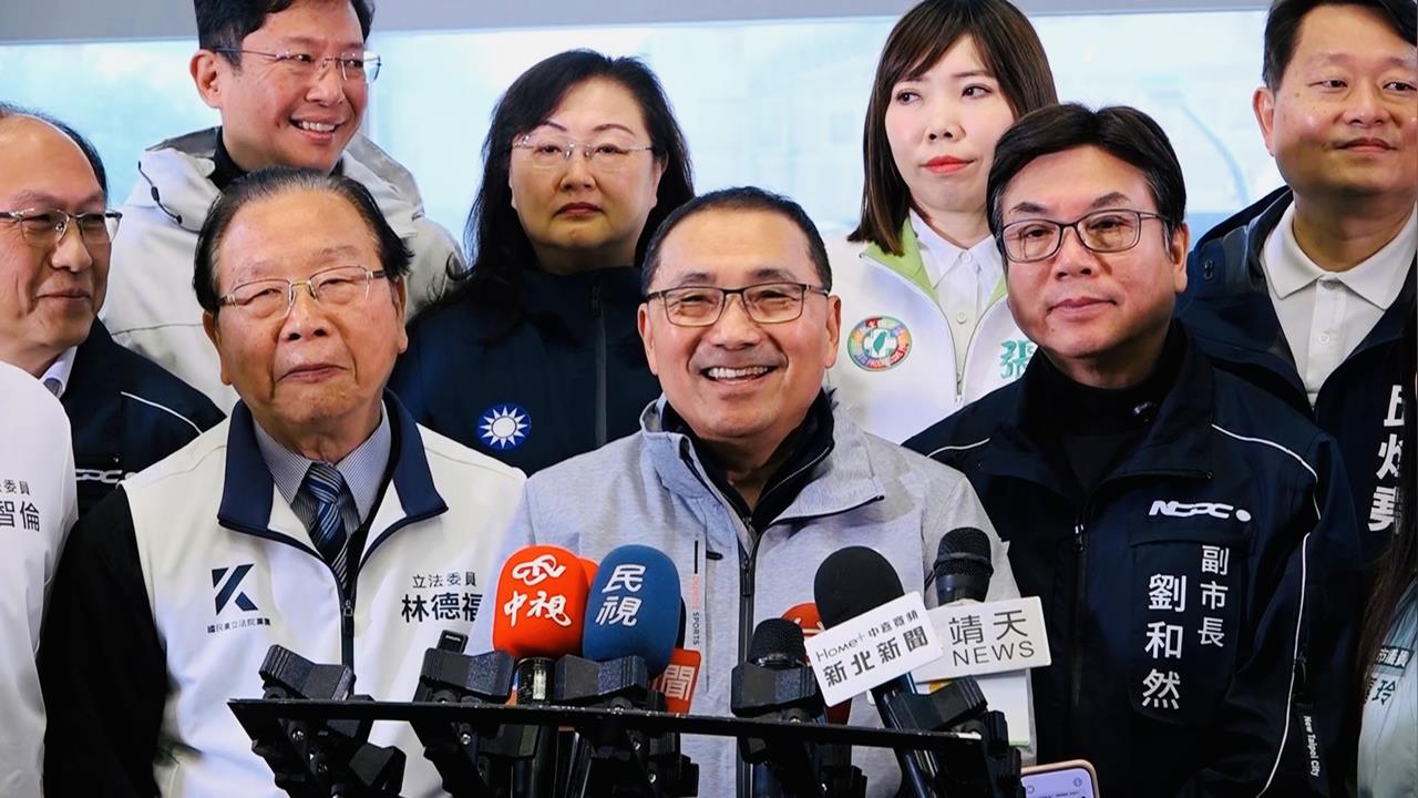 快新聞/選到底?黃國昌稱與李四川各有領先 侯友宜微笑這樣說...