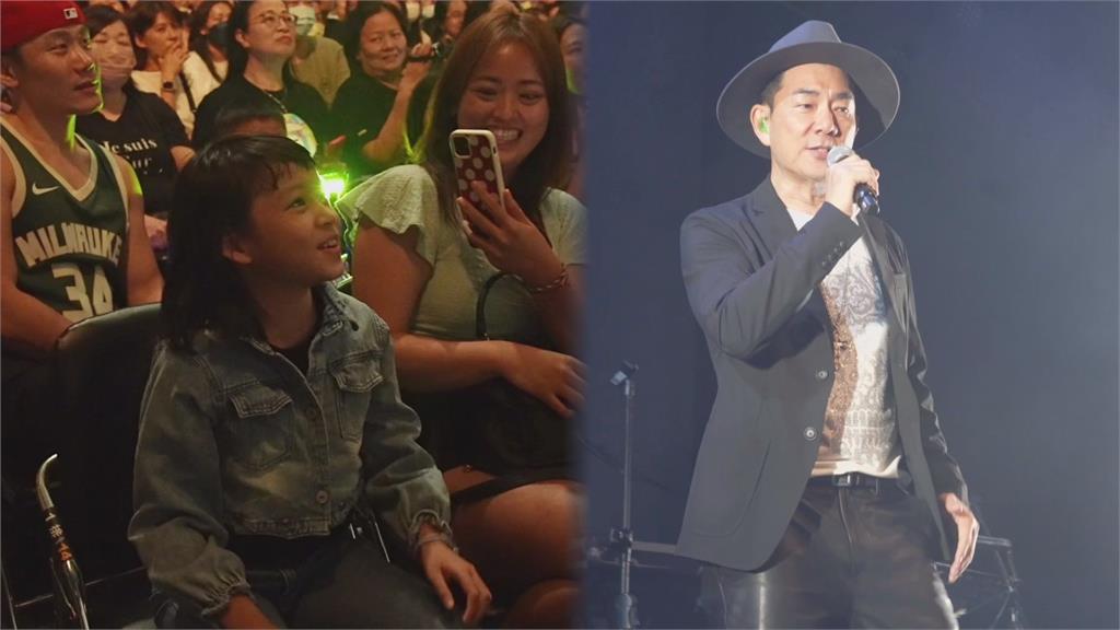 齊氏金曲連發！任賢齊遇小歌迷告白「2歲就聽你的歌」　秒變舅公全場笑翻