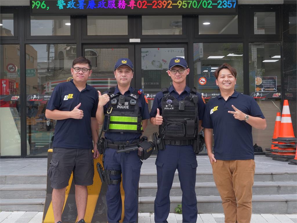 蘆竹警攜手網紅打擊假車牌　拍宣導影片遏止歪風