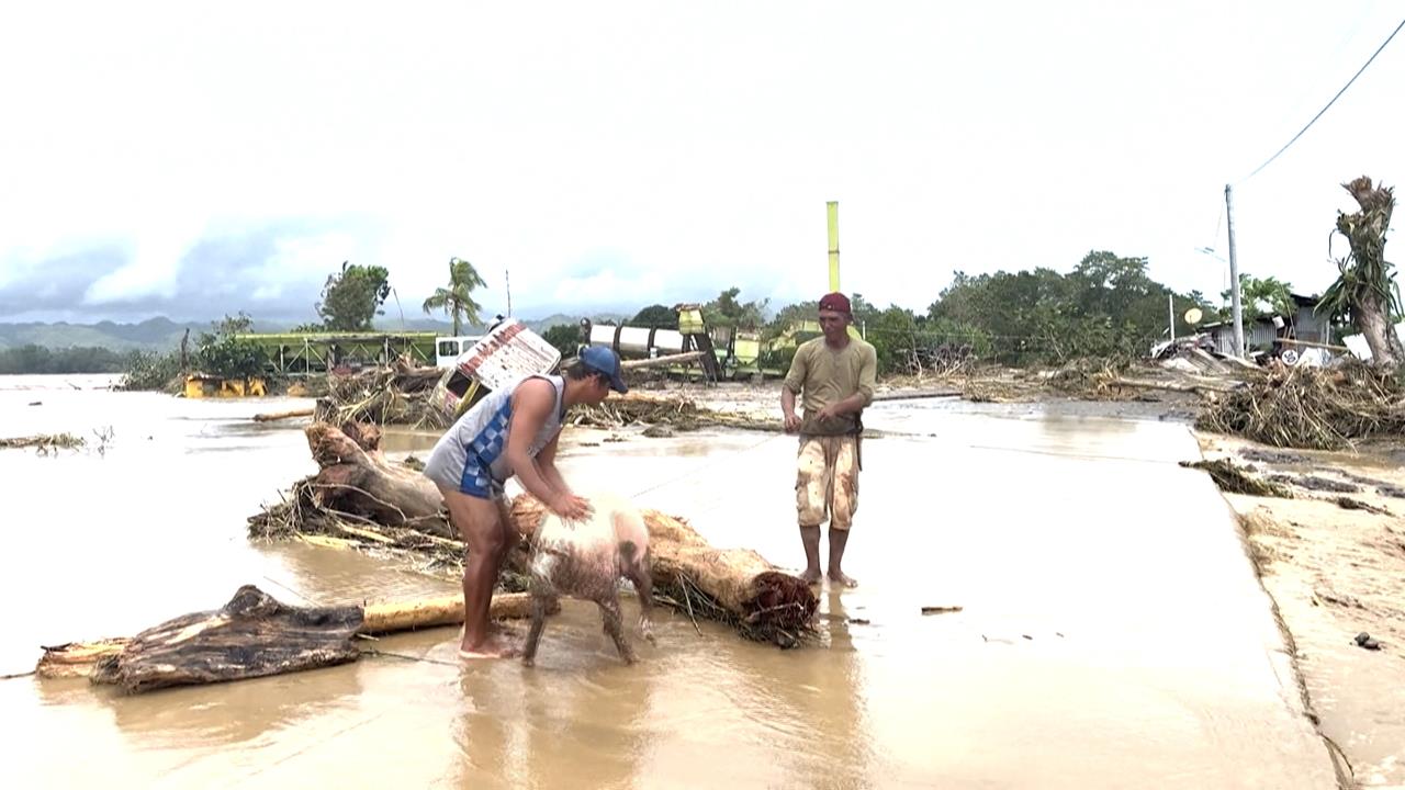 鳳凰颱風重創菲律賓釀4死　140萬人撤離、公路遭吹塌
