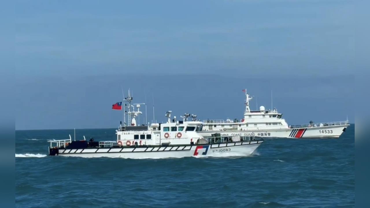 快新聞/中共驚傳入侵我國水域!台灣、中國船艦爆發激烈交鋒 現場對峙狀況曝