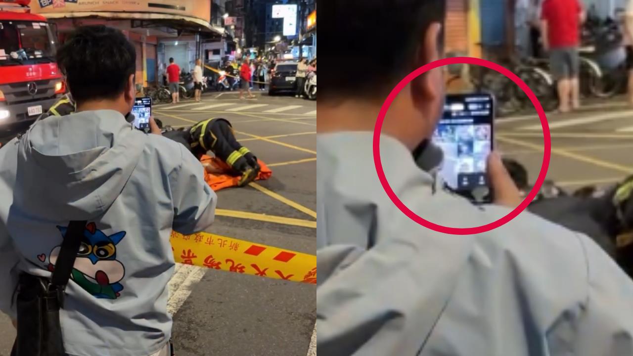 影／新北女消防員賣力救災！噁男竟抖音開直播「疑對準臀部拍」還喊：好翹喔