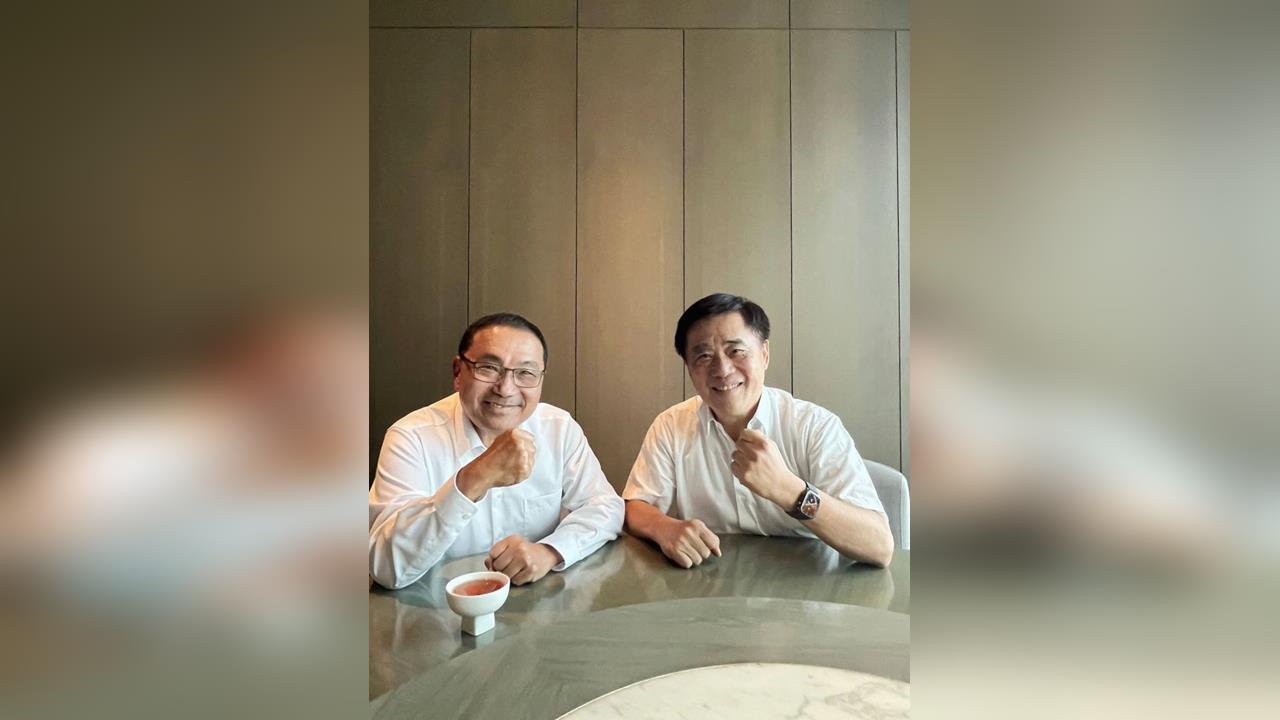 快新聞/新!中秋節會晤表態 侯友宜挺郝龍斌擔任國民黨主席