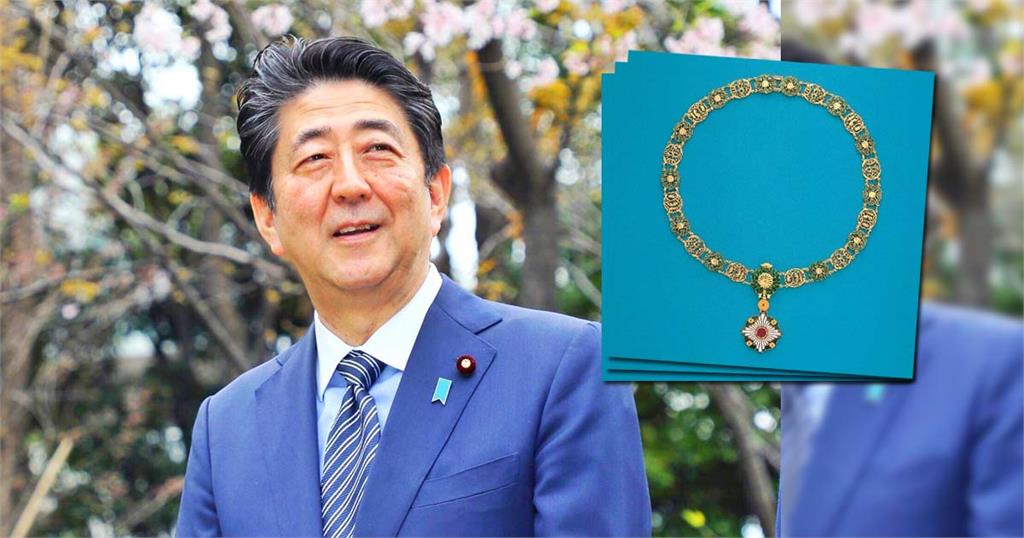 快新聞／戰後第4人！ 日本政府追贈安倍晉三最高等勳章