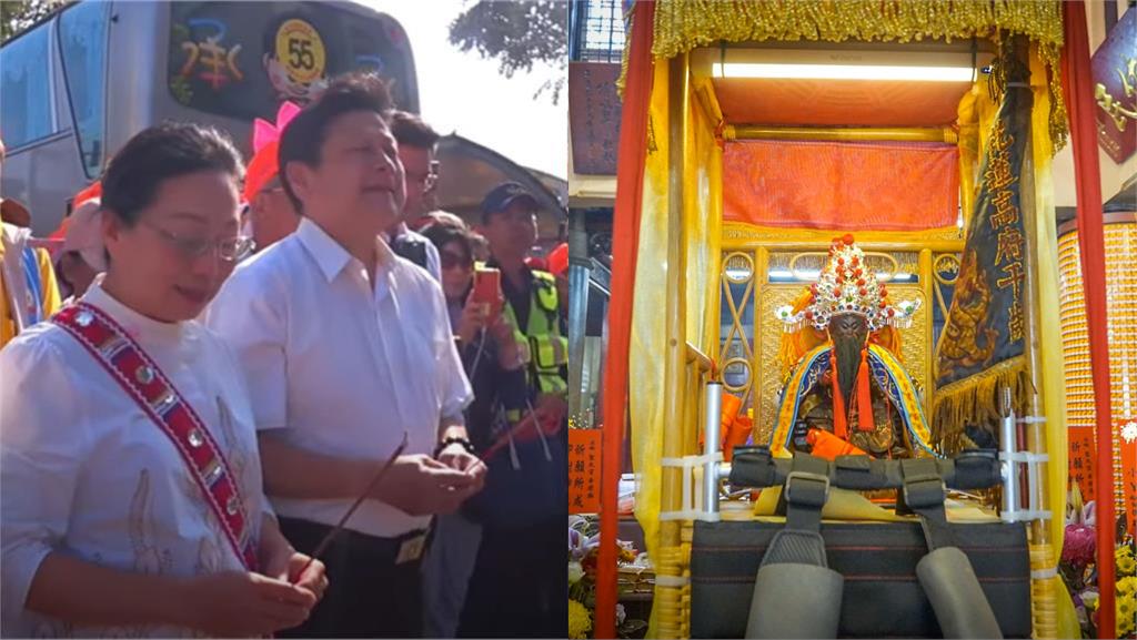 傅崐萁爆拜帝君廟「擲不到筊」！狂燒6千盞光明燈…1原因網驚：會完蛋
