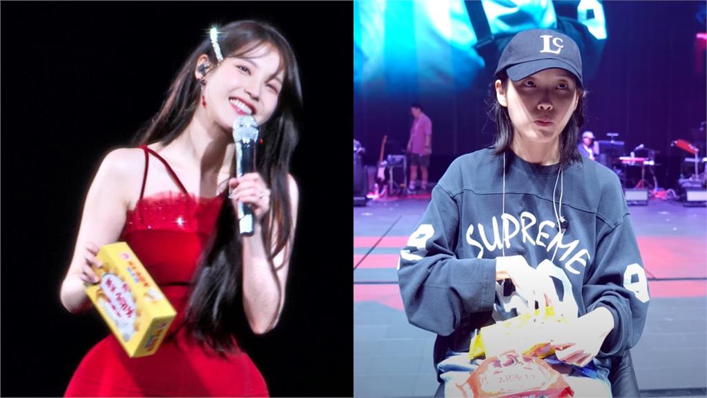 就愛台灣味！IU演唱會嗑掉2包小泡芙　「親自爬小巨蛋3樓」寵粉舉動曝