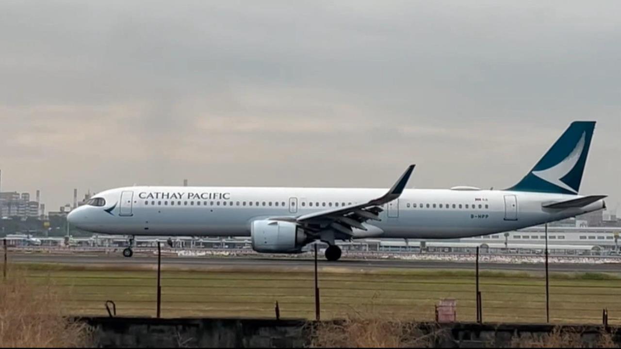 國泰航空"高雄飛香港"客機漏油 緊急返航200乘客均安