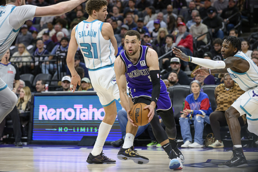 NBA(影)／打瘋了！國王「灌籃王」8成命中率轟42分　封神之作創隊史32年壯舉